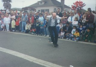 street performing